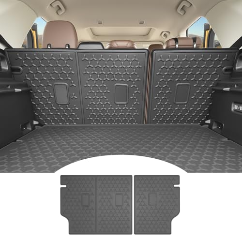 Cargo Mat Backrest Liner Compatible with Ford Bronco Sport 2021-2025 TPE All Weather Seatback Mat Seat Protector Split Cover for Bronco Sport 2021 2022 2023 2024 2025(Seatback mat) - color: Bronco Sport, size: seatback mat