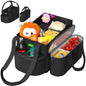 Large Car Seat Organizer with Removable Cooler Bag for the Front or Back Seat for Kids and Adults.Versatile for Use in Multiple Scenarios.