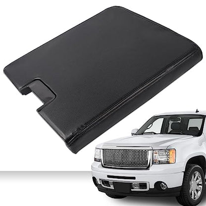 Center Console Lid Armrest Cover w/Latch Replacement Fit Chevy 2007-2013 Silverado Suburban Tahoe Avalanche/GMC Sierra Yukon Replaces 20864154
