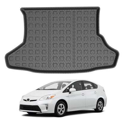 Mixsuper Custom Fit Cargo Liner for 2010-2011 Toyota Prius Base, 2012-2015 Toyota Prius Two/Three/Four/Five, All Weather Rear Cargo Trunk Mat Black - size: Fit for Toyota Prius | 2010-2015