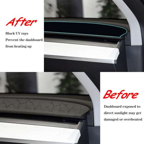 Dash Cover Pad Compatible with Toyota Camry 2018 2019 2020 2021 2022 2023 2024 Dash Board Cover Protector Dashboard Pad Dash Mat for Camry 2024 Accessories Polyester Black - size: Polyester for Camry 2018-2024 Dash Mat