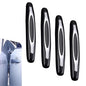 4PCS Car Door Edge Guards, Anti-Scratch Auto Side Door Edge Guard Trim Strip, Self Adhesive Vehicle Doors Protector Bumper Guard, Universal Auto Exterior Accessories (Black)