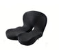 Memory Sponge Cushion, Pressure reducing Cushion, Ergonomic, Lumbar Support Pillow (All Black) - color: All Black