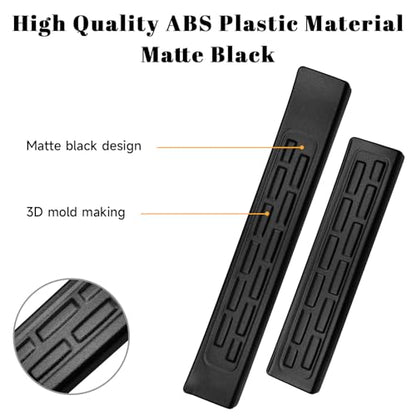4PCS Car Door Edge Guards Door Sill Protector for Honda Ridgeline 2017-2025 2026 Accessories ABS Plastic Material Matte Black Car Door Threshold Protection