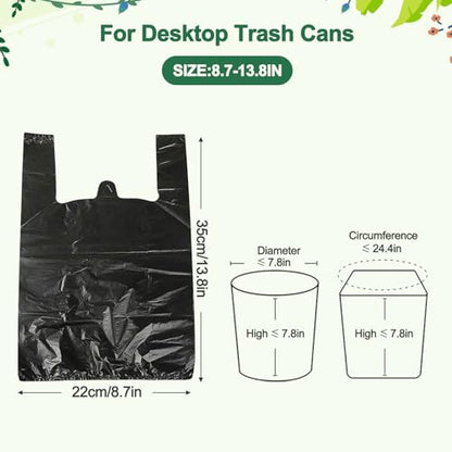 Adult Diaper Disposal Bags, Extra Thick, Easy-To-Tie Unscented Leak-Proof Trash Bags for Adult Briefs & Feminine Products, Pet Waste Bag (Small 100 Count) - style: Small 100 Count