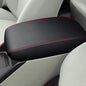 AOMSAZTO Leather Center Console Cover for Honda Civic 2015 2014 2013 2012 Armrest Cover - color: Black-4