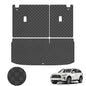 Cargo Liner & Backrest Mat Compatible with 2022-2026 Infiniti QX60 - All Weather Protection PU Leather Trunk Mat - color: Infiniti QX60 Cargo Backrest Mat-A