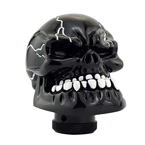 Black Skull Manual Automatic Gear Shift Knobs