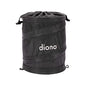 Diono Pop-up Trash Bin, Collapsible Car Trash Can Portable, Small, Leak Proof, Perfect For Keeping Car Clean, Black