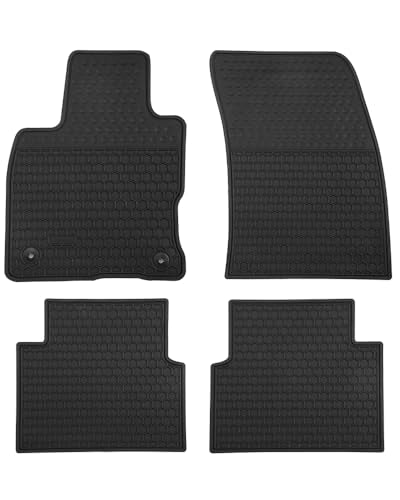 Car Floor Mats Custom Fit for Ford Escape 2020 2021 2022 2023 2024（Not for Hybrid） Odorless Washable Heavy Duty Rubber (All Weather) Floor Liners Set Black - color: Black, size: Escape :2020-2026(Non Hybrid )