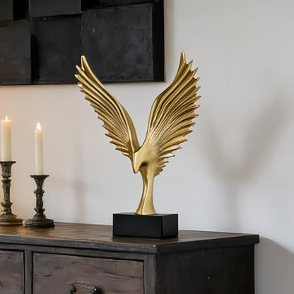 XINXUAN Gold Decor Eagle Statue,Adornos para Sala Modernos Sculpture Accent for Table,Living Room,Tv Stand,Mens Bedroom,Entryway,Shelves,Home Decor Aesthetic