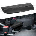 Genuine Leather Handbrake Protector Cover Compatible with Kia Rio 2012-2016 Anti-Slip Hand Brake Parking Lever Sleeve Black