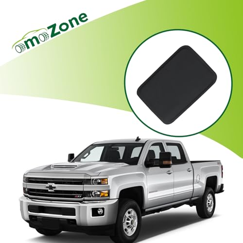 Front Seat Center Console Armrest Liner Mat Compatible with 2014-2019 Chevrolet Chevy Silverado Suburban Tahoe GMC Sierra Yukon XL Replaces 22876379 - color: Black Liner Mat