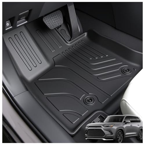 Floor Mats&Cargo Liner for 2026 Toyota RAV4 Hybrid,(Suitable for Hybrid Version) Full Set Car Floor mats with Cargo Liner,All Weather TPE Accessories for 2026 RAV4 - size: 2026 Toyota RAV4 floor mat set