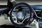 Mayco Bell Automotive Women Embroidery Cute Car Steering Wheel Cover (Pink) - color: Pink Butterfly
