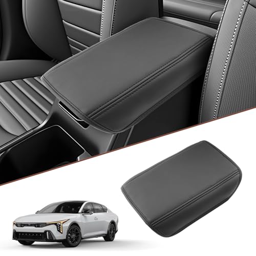 SKTU for 2026 Kia K4 Hatchback Center Console Cover for 2025 2026 Kia K4/ 2026+ Kia K4 Hatchback Armrest Cover Kia K4 2025 2026 Accessories Soft Console Cushion 2026 K4 Hatchback Seat Box Pad - color: 2025+ K4/2026+ K4 Hatchback