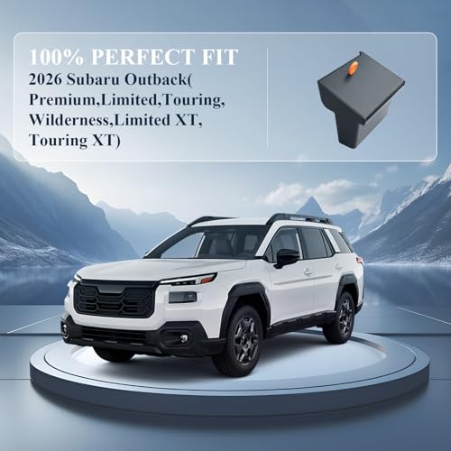 BIBIBO for 2026 Subaru Outback Center Console Organizer 2026 Subaru Outback(Premium,Limited,Touring,Wilderness,Limited XT,Touring XT) Console Insert Hidden Storage Box Secret Compartment - color: Black-Console Hidden Tray
