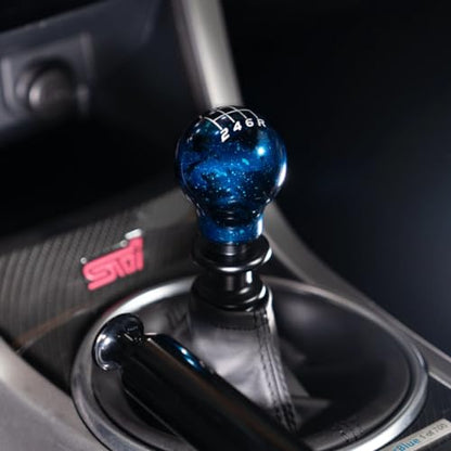 Cosmic Space Shift Knob Compatible with Subaru 6 Speed WRX: 2015-25 / STI: 2004-21, Cosmic Blue - color: Cosmic Blue