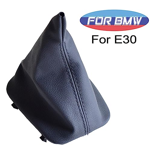 Car Manual Shift Boot Cover Black Leather Boot Cover Case for BMW E30 E36 E39 E46 E81 E82 E87 E88 E90 E91 E92 E93 (E30) - size: E30