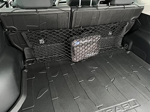 Trunk Envelope Style Mesh Cargo Net for Subaru Forester (SK) 2019-2026 - Premium Trunk Organizer and Storage - Luggage Net for SUV - Best Car Organizer for Subaru Forester