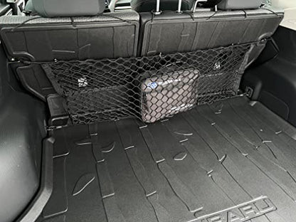 Trunk Envelope Style Mesh Cargo Net for Subaru Forester (SK) 2019-2026 - Premium Trunk Organizer and Storage - Luggage Net for SUV - Best Car Organizer for Subaru Forester
