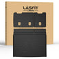 LASFIT Trunk Mat with Backrest Mat 2015-2020 for Chevrolet Chevy Suburban/GMC Yukon XL(Not Fit Yukon)/Cadillac Escalade ESV(Only Escalade ESV, Not Fit Escalade), All Weather TPE Mat - size: Cargo for Suburban/Yukon XL/Escalade ESV 2015-2020