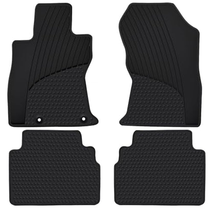 Ucaskin Car Floor Mats Custom Fit for Subaru Forester 2019 2020 2021 2022 2023 2024 Odorless Washable Rubber Heavy Duty All Weather Protection Car Floor Liner-Black - size: 2019-2025