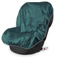 EcoNour Baby Car Seat Sun Shade Cover | Infant Car Seat Heat Protector | Reflective Shield Keeps Baby Seat Cool | UV Protection Cover for Travel | Green - color: Green
