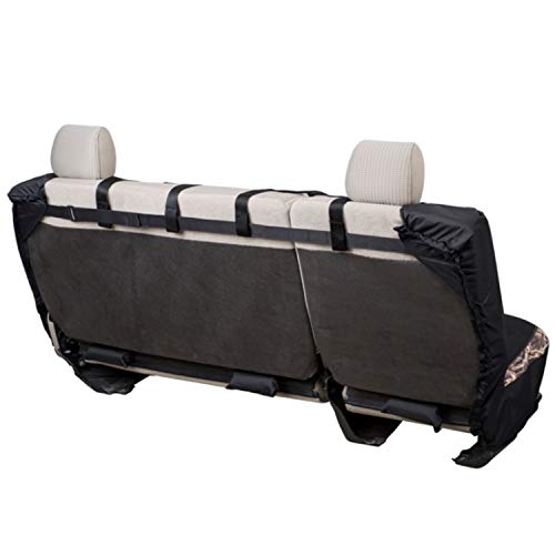 Ducks Unlimited Auto Seat Covers, Easy to Install Front and Bench Seat Covers for Car, Truck, and SUV, Polyester (Shadow Grass Blades), Full Size Bench
