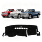 Black Dash Cover for 2007-2013 Chevy Chevrolet Silverado GMC Sierra - size: Silverado/Sierra 07-13(Black)
