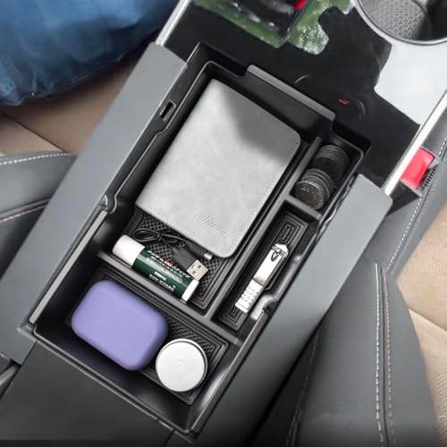 2026 Equinox Center Console Organizer Compatible with Chevy Equinox 2025 2026 LT/RS/ACTIV Armrest Storage Box Interior Pallet Insert Tray Secondary Accessories, Middle Console Tray, Not for EV
