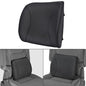 BDK BS-300-BK Durable Foam Lumbar Support 3D Balanced Firmness Cushion-Lower Back Pain Relief-Best for Office Chair, Car Seat, Recliner, Black - color: Black
