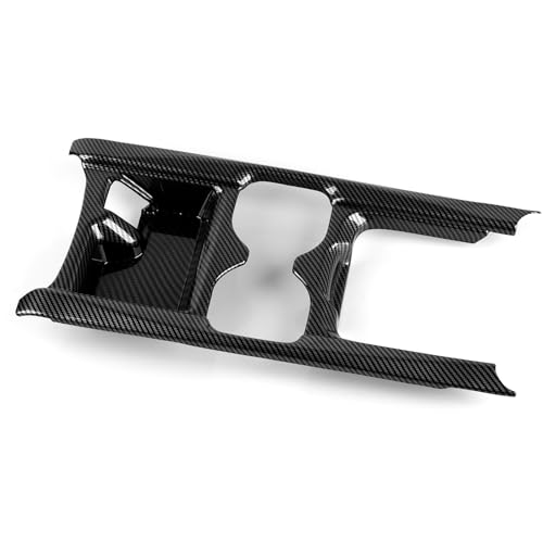 for Honda CR-V 2017 2018 2019 Accessories Cup Water Frame Decals CRV ABS Carbon Fiber Stickers, B - color: 2017-2019 Cup Holder Frame