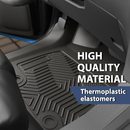 PIT66 Floor Mats Cargo Liner Compatible with 2017-2022 Honda CRV CR-V (Incloud CR-V Hybrid), Heavy Duty TPE 3-Piece Premium, All Weather Cargo Liner alfombras para carro - size: Fit Honda CR-V 2017-2022 | 3PCS