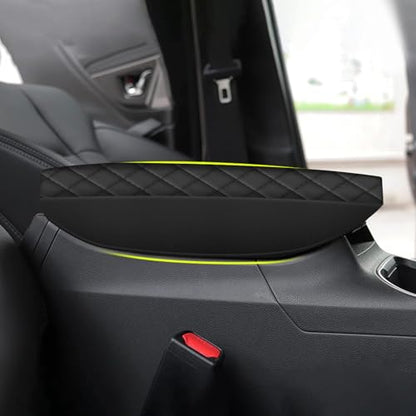 AOMSAZTO Armrest Center Console Cover for 2021 2022 2023 2024 2025 Subaru Outback Legacy Accessories Leather Armrest Cover Arm Rest Box Lid Cover Seat Protector - size: 2021-2025 Subaru Outback