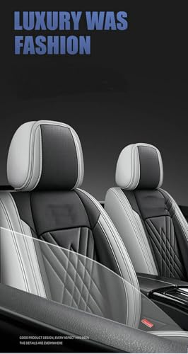 Custom Car Seat Covers for Mercedes Benz A B C CLA CLS CLK GLE GLS GLA GLK GL ML G S GLC SL CL SLC R SLK etc...Easy to Install car Cover (All Black A+) - color: All Black A+