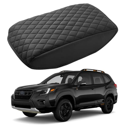 Center Console Armrest Cover Compatible with Subaru Forester 2019 2020 2021 2022 2023 2024 Fully Covered Anti-Scratch Protector Interior Accessories - size: Compatible with Forester 2019-2024
