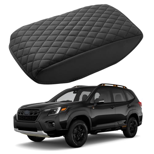 Center Console Armrest Cover Compatible with Subaru Forester 2019 2020 2021 2022 2023 2024 Fully Covered Anti-Scratch Protector Interior Accessories - size: Compatible with Forester 2019-2024