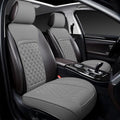 Front Car Seat Covers for Land Rover,Leather Waterproof Seat Protector Custom Fit Land Rover Defender Discovery Range Rover Evoque Sport Velar,2 Pack,Gray - color: Gray