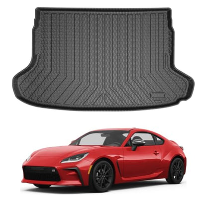 Mixsuper Cargo Liner for 2022-2025 Toyota GR86 / Subaru BRZ All Weather Cargo Mat Rear Trunk Liner Tray Black - size: Fit for GR86 / BRZ | 2022-2025