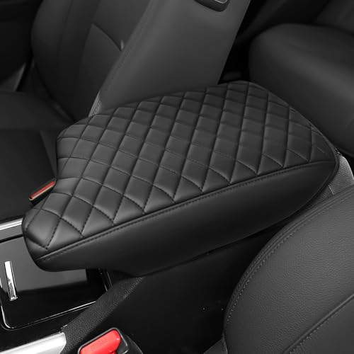 Center Console Armrest Cover Compatible with Honda 2013-2017 Accord (Include Hybrid) Accessories Leather Material Center Console Liner Protection - color: for Honda 2013-2017 Accord
