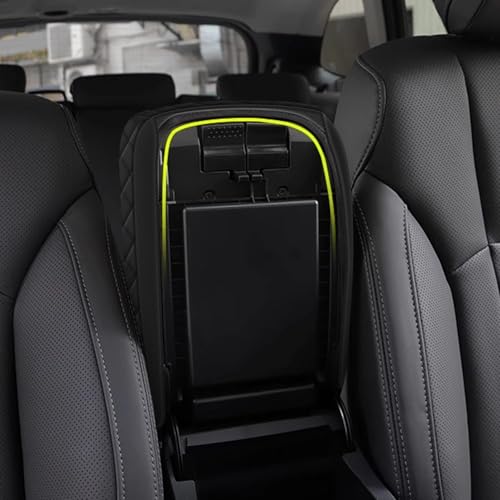 AOMSAZTO Armrest Center Console Cover for 2021 2022 2023 2024 2025 Subaru Outback Legacy Accessories Leather Armrest Cover Arm Rest Box Lid Cover Seat Protector - size: 2021-2025 Subaru Outback