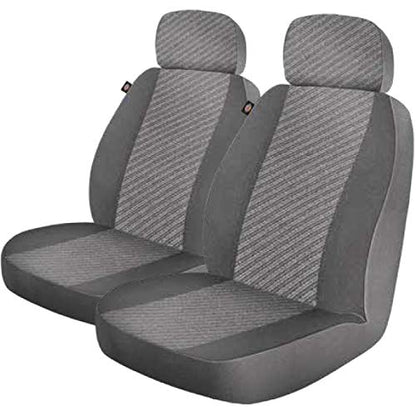 Dickies 3003418LD, Morrisey Gray 2-Piece Seat Cover Set, Grey