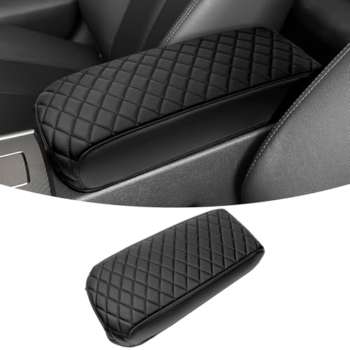 ZZEQYG Center Console Cover for Nissan Altima S SR SV SL 2013-2018 Accessories Center Console Cover Armrest Box Cover Leather Auto Armrest Cover Protector - color: For Altima 2013-2018