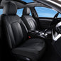 Coverado Seat Covers, Car Seat Covers Front Seats, Black Seat Cover, Waterproof Car Seat Cushion, Front Car Seat Covers Leatherette Car Seat Protector Universal Fit Most Cars - color: Air Backrest-Black, size: Front