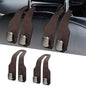 Car Seat Headrest Hooks for Purses and Bags, 2 Pack Bag Purse Holder for Car With Double Metal Hooks, Car Purse Hanger, Headrest Back Seat Handbags Hook Cute Hanging Accessories, Brown - color: Brown 2pcs