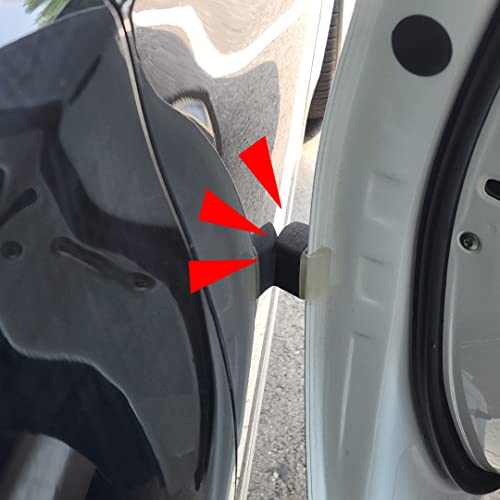 Scratch Defense Mini 2Pcs Car Door Ding Protector Removable Magnetic Car Door Edge Guard Dent Prevent Car Edge Anti Scratch Protector Guards Door Protection Side Door Guards for Cars