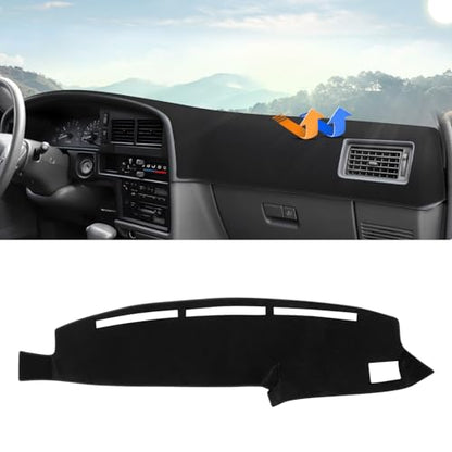 Autorder Dashboard Cover Mat for 1990-1995 Toyota 4Runner Pickup Truck Accessories Dash Cover Upgrade Velvet Dash Mat Sunshade Glare UV Rays Protector - size: 1990-1995 Toyota 4Runner
