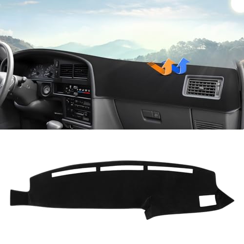Autorder Dashboard Cover Mat for 1990-1995 Toyota 4Runner Pickup Truck Accessories Dash Cover Upgrade Velvet Dash Mat Sunshade Glare UV Rays Protector - size: 1990-1995 Toyota 4Runner