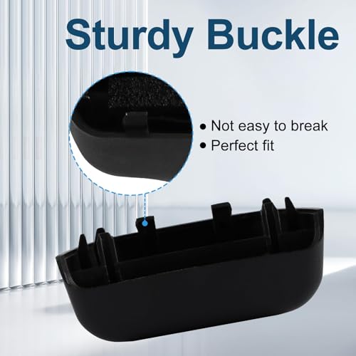 Row Rear Seat Belt Turning Loop Cover Compatible with Jeep Wrangler JK 2011-2018 Replace#：5HU37DX9AC - size: 5HU37DX9AC